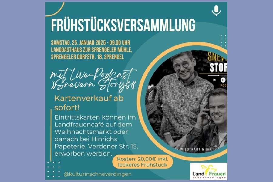 Frühstücksversammlung - Januar 2025